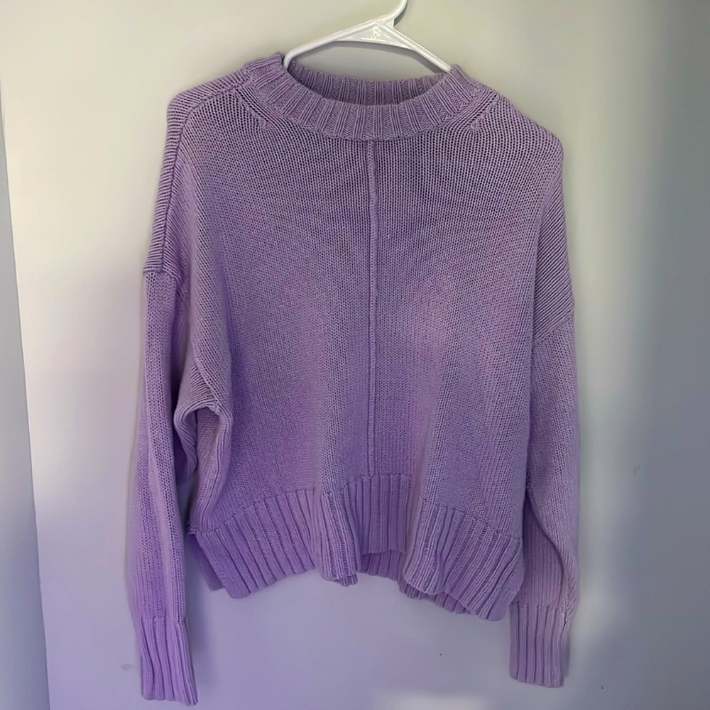 Purple sweater